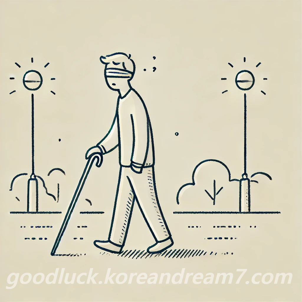 장님되는꿈해몽