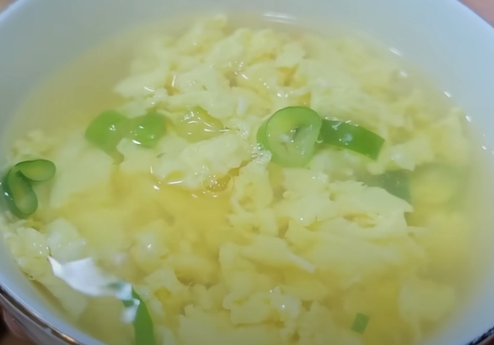맑은 계란국