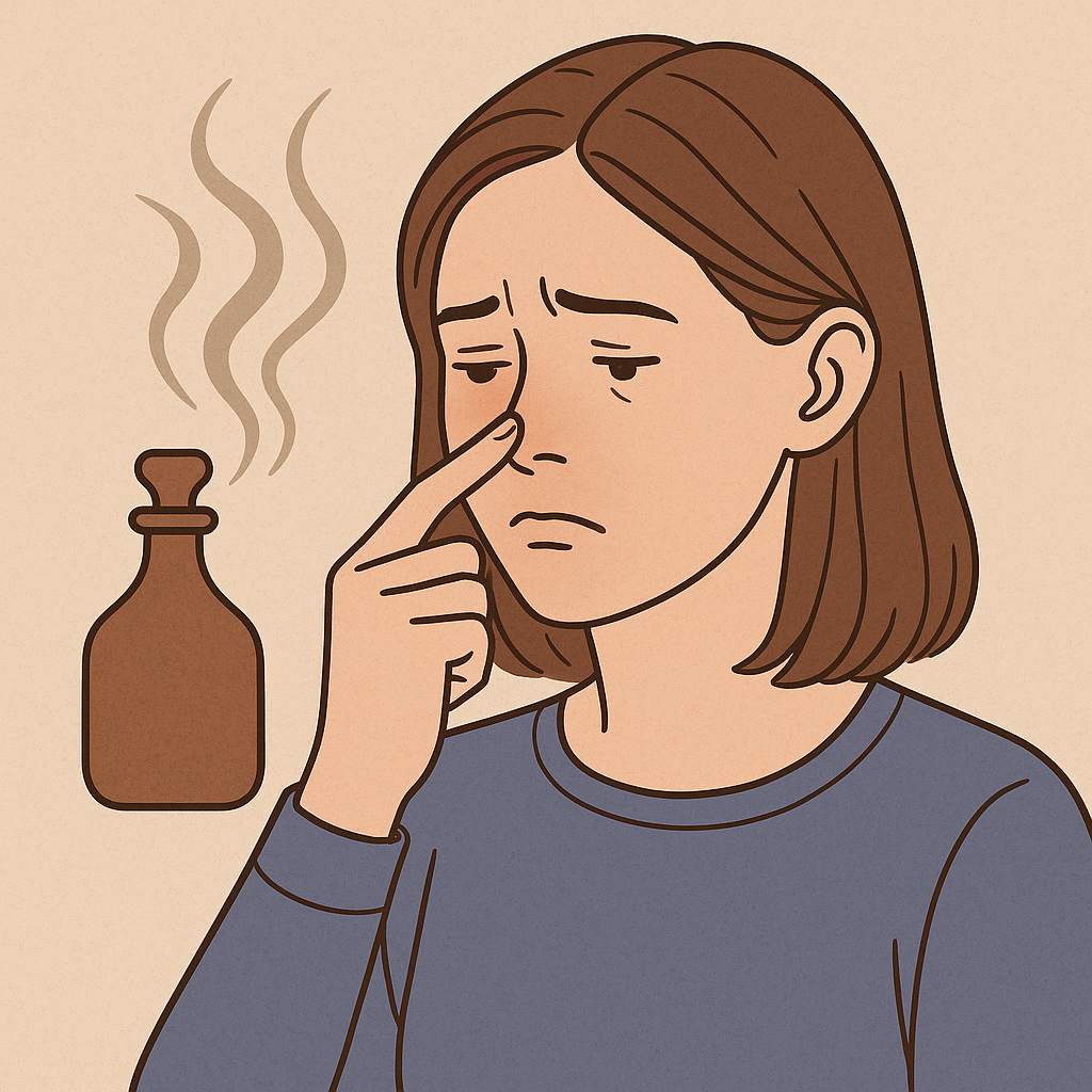 후각에 이상이 생겼을 때