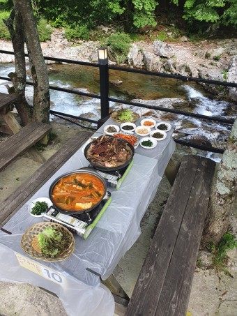 지리산 흑돼지 직화구이 