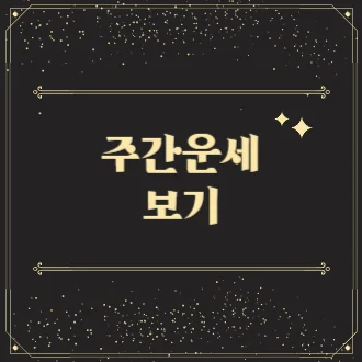 주간운세