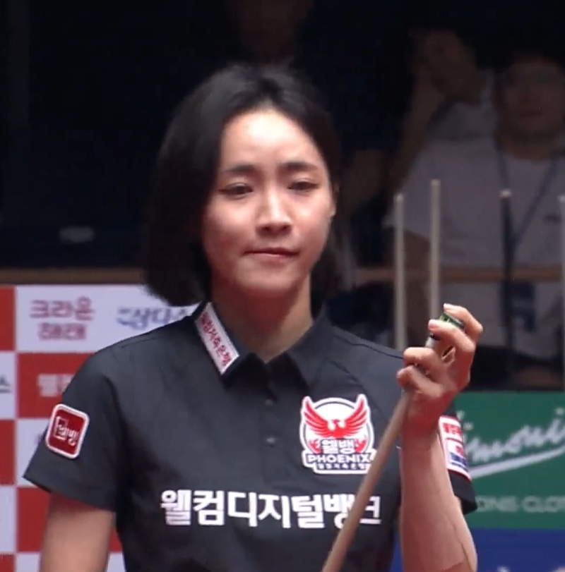 이악물 최혜미 (이 악물고 당구치는 최혜미) 2