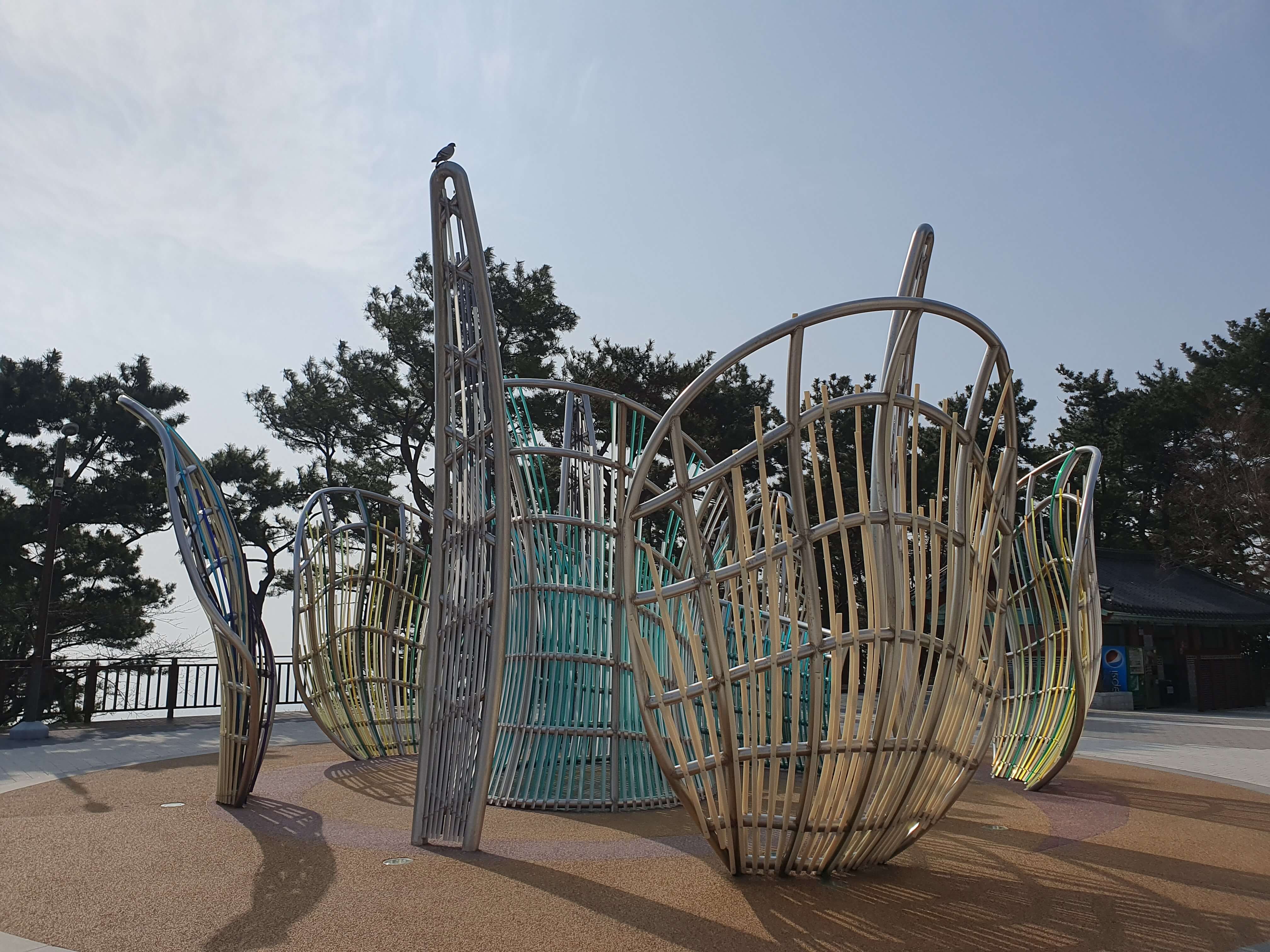 해월정 공영주차장(해운대 달맞이고개) 조형물