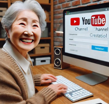 부모님이 유튜브 시청 로그인 하는 모습