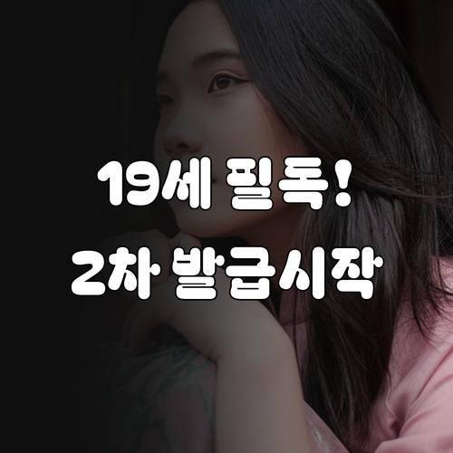 만 19세 청년문화예술패스 8월 2차..