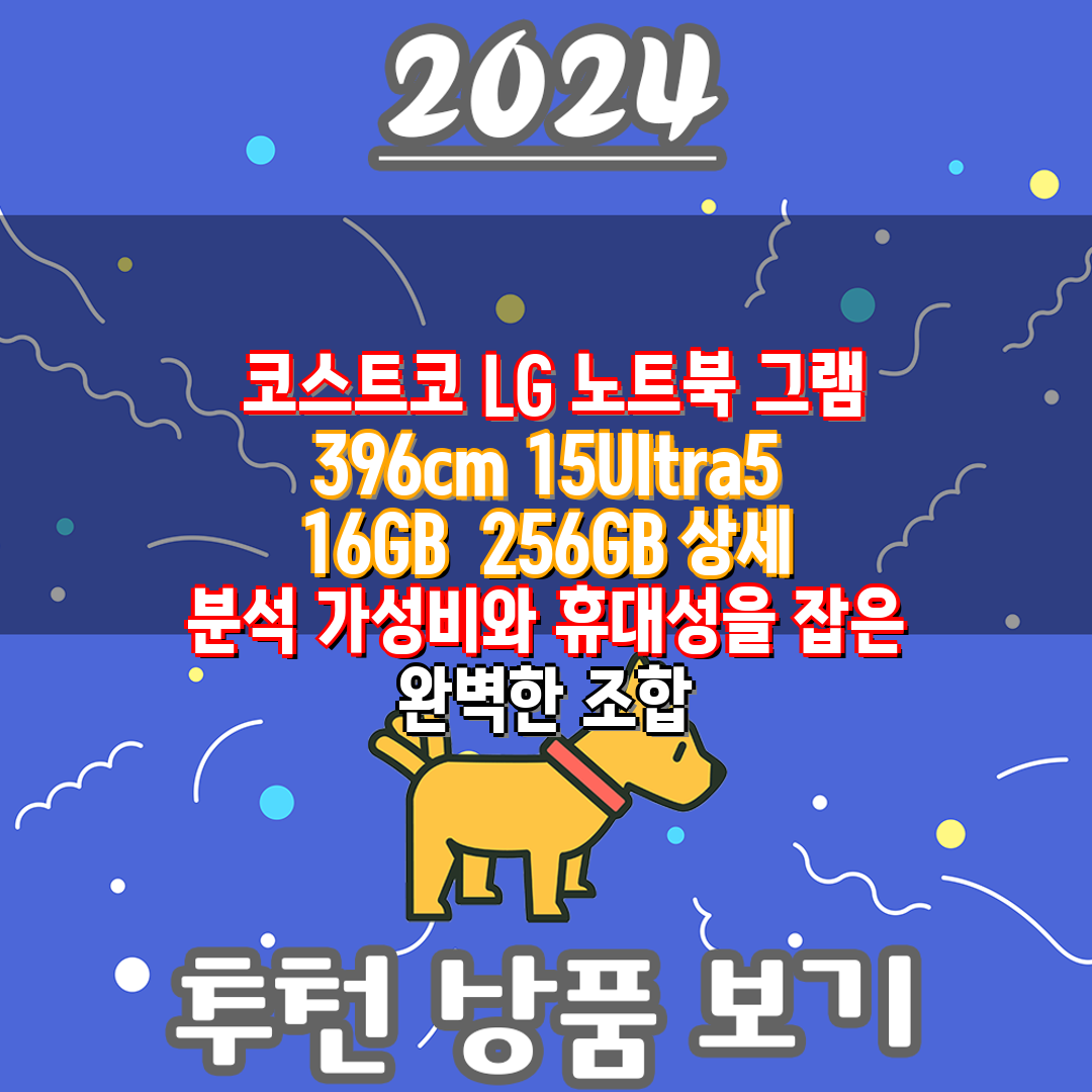 코스트코 LG 노트북 그램 396cm 15Ultra5