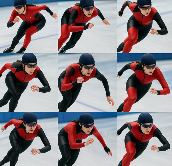 쇼트 트렉 경기 이미지