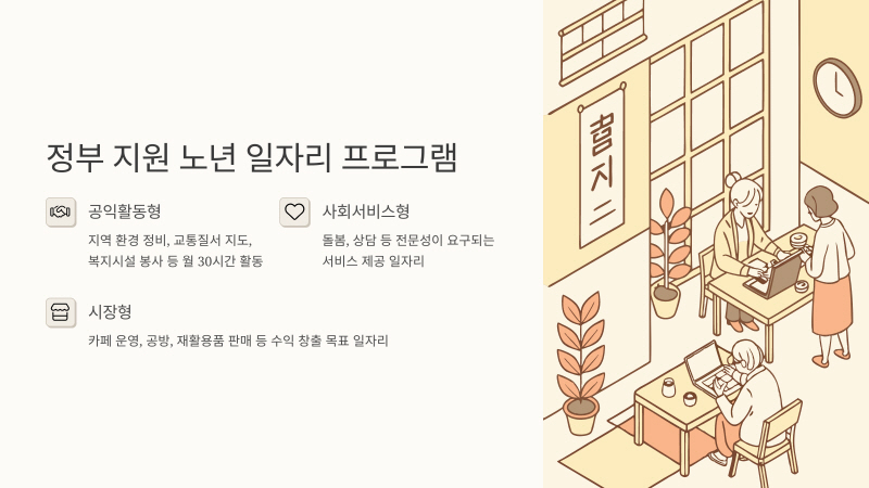 정부 지원부터 새로운 직업까지, 다양한 70세 이후 일자리 옵션
