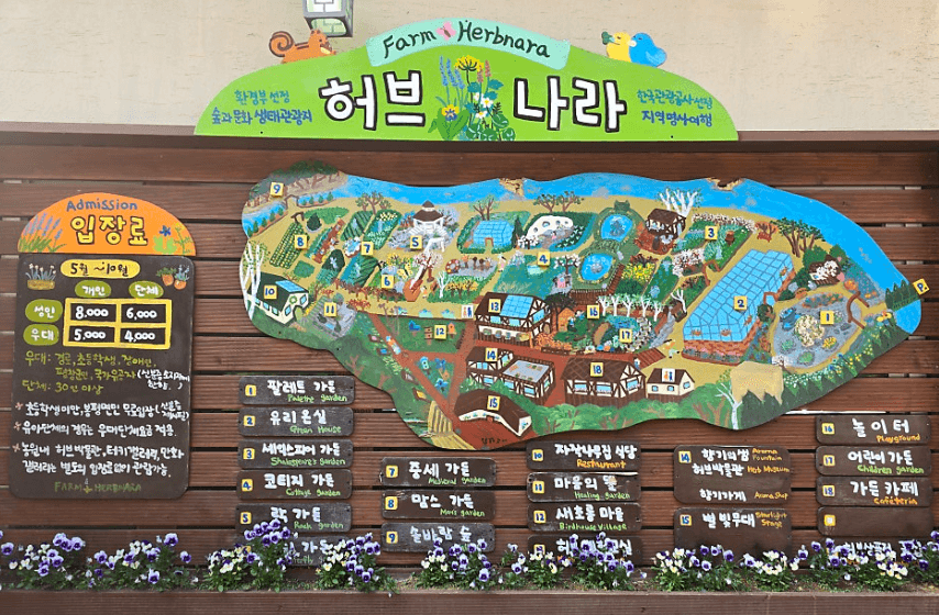 허브나라농원
