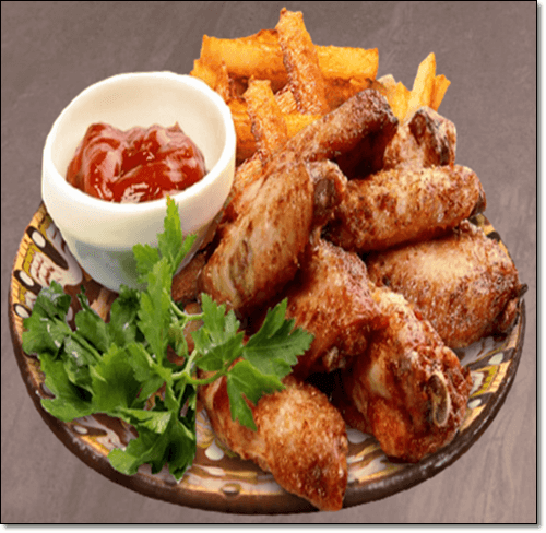 트랜스지방이 사용된 닭고기 튀김