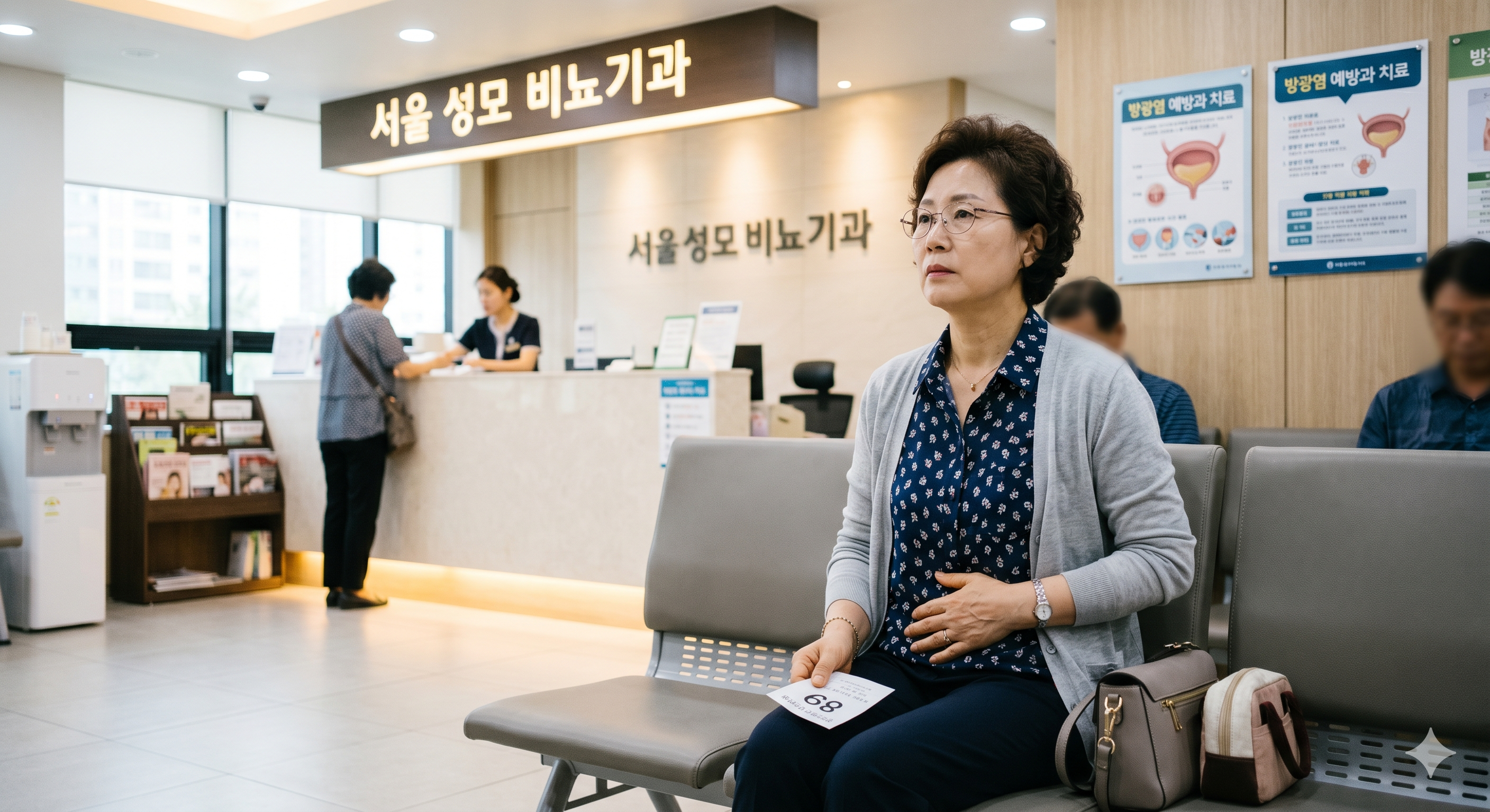 점막을 촉촉하게 유지하는 호르몬 저하로 질건조증이 생깁니다.