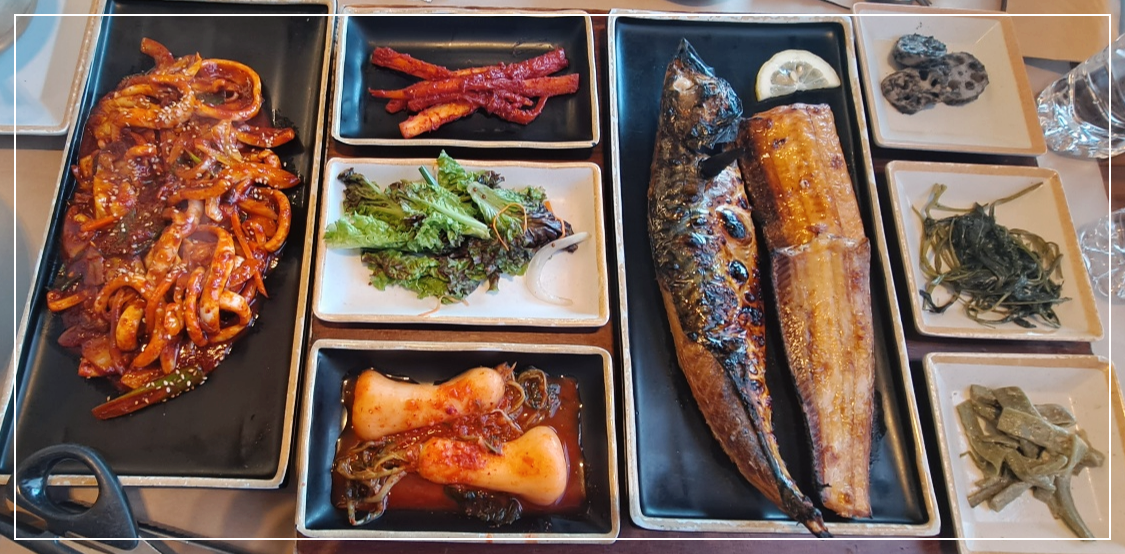 자반고-본점-고등어구이-갈치구이-오징어볶음-한-상-차림