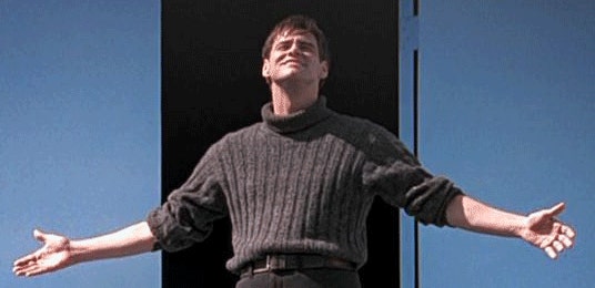 영화 트루먼 쇼 속 한 장면