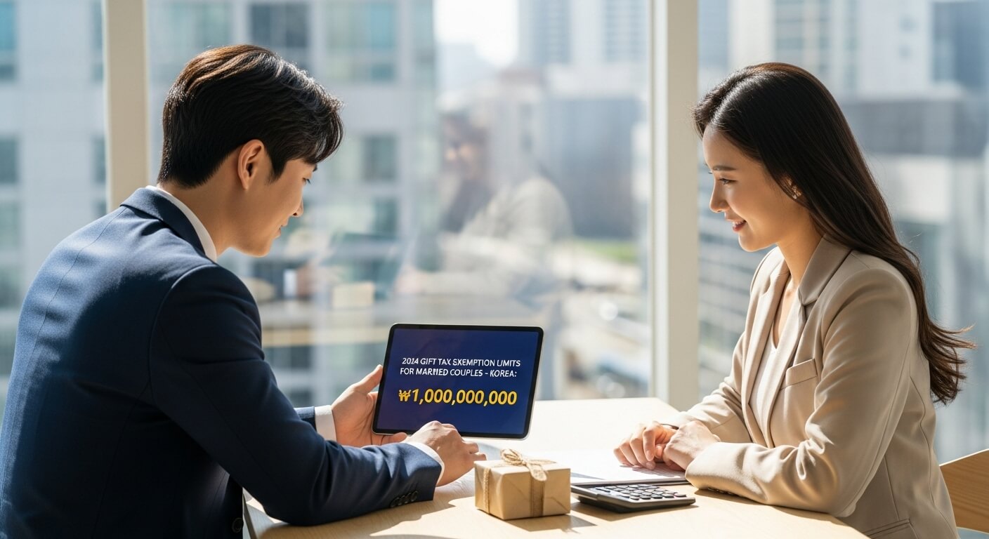 부부 증여세 면제 한도액