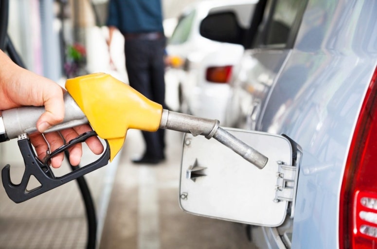 자동차 주유 사진