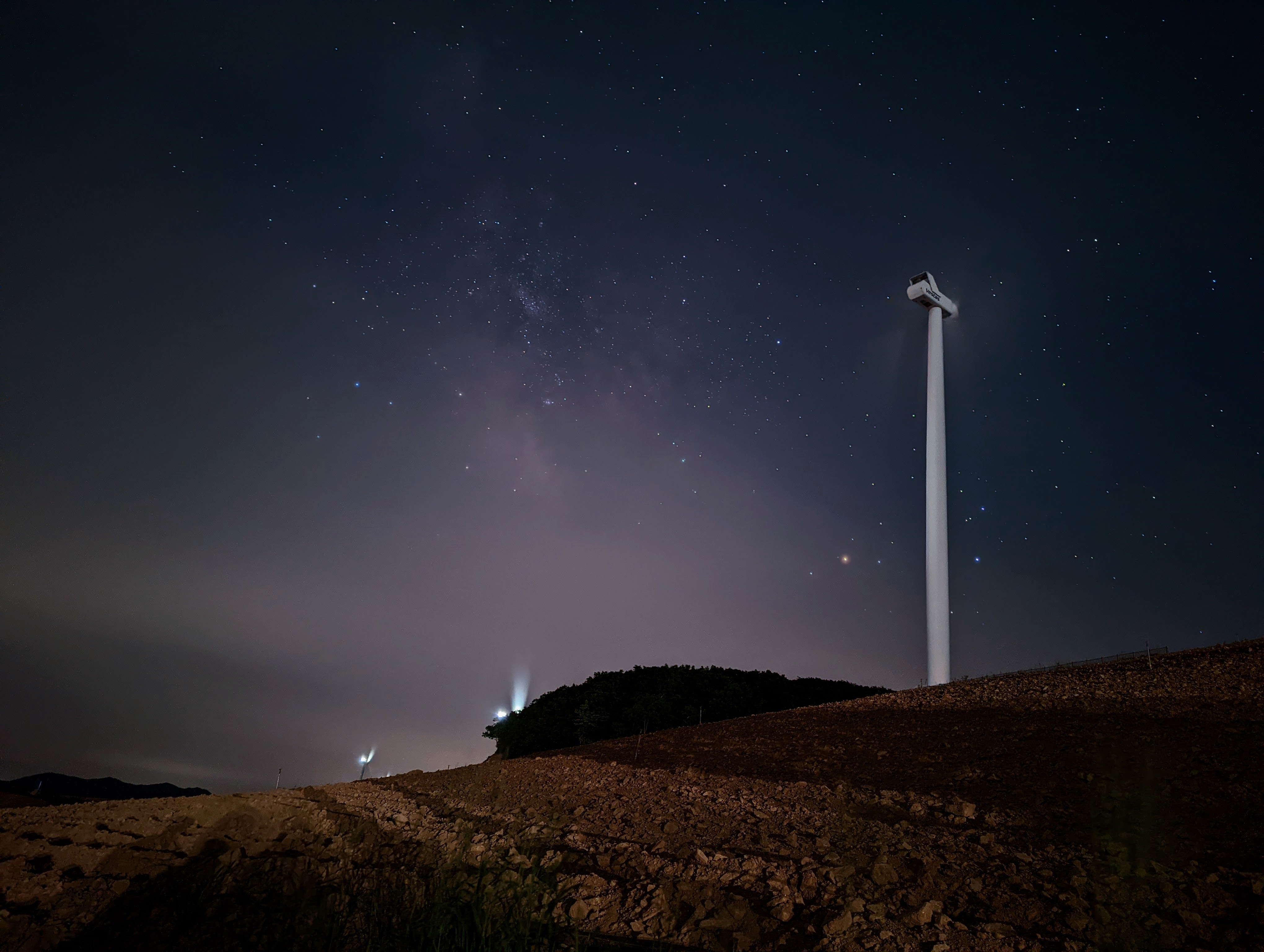 안반데기 평창 강원도 고랭지배추 감자 은하수 운해 풍력발전기