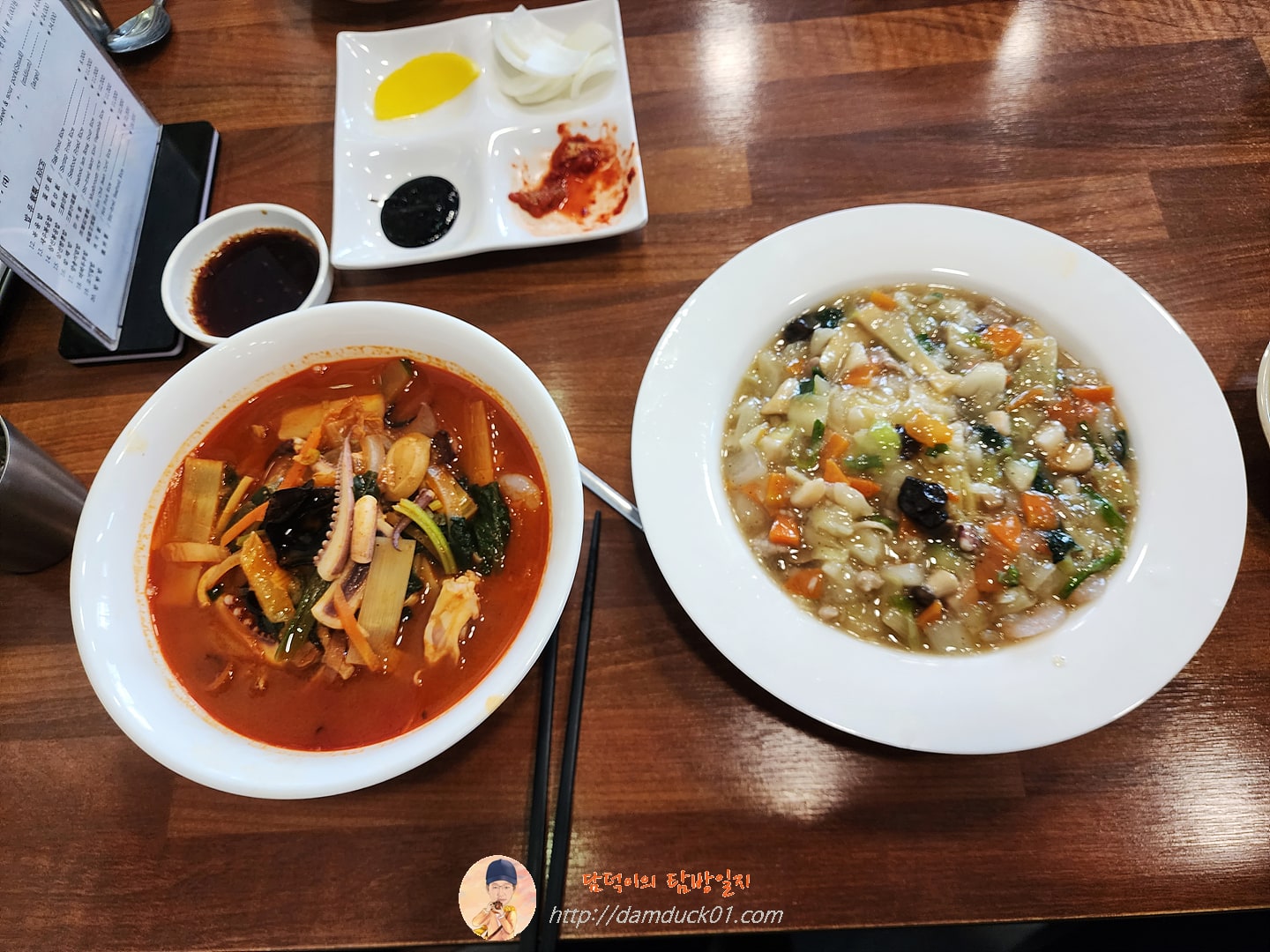 삼선짬뽕, 물짜장