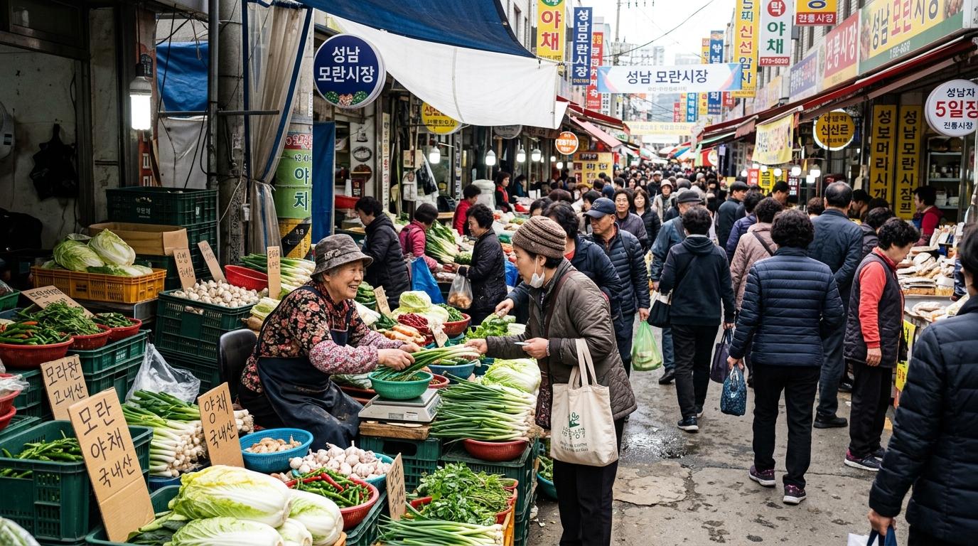 성남 모란민속시장