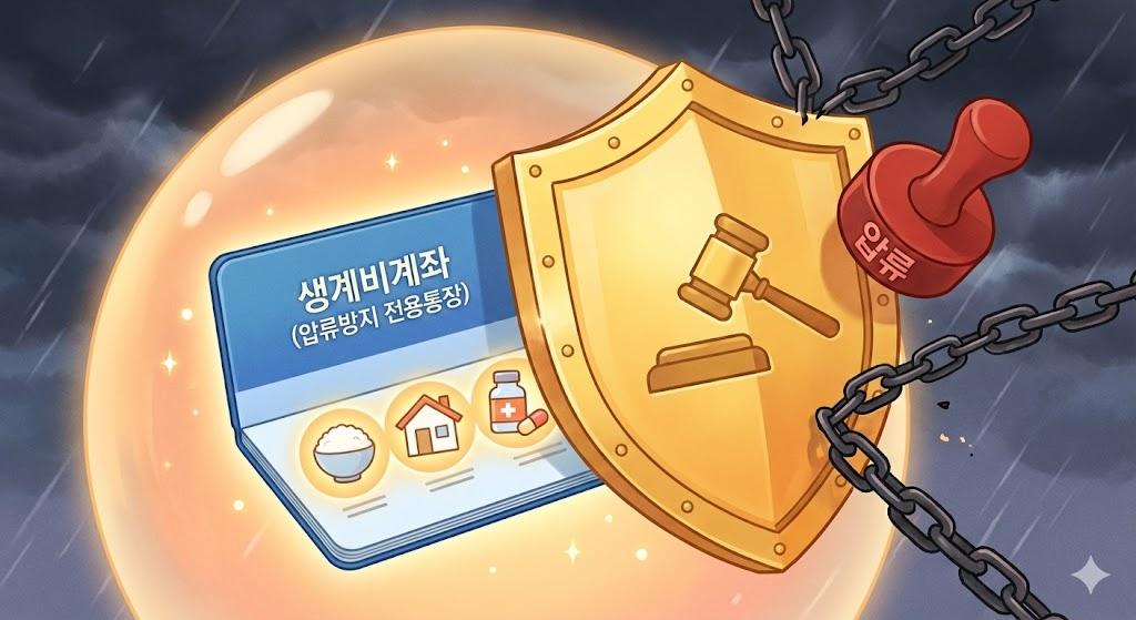 내 삶을 지키는 든든한 방패, '생계비계좌(압류방지 전용통장)'의 모든 것