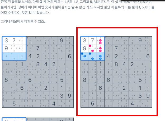 스도쿠 푸는요령 알아보기