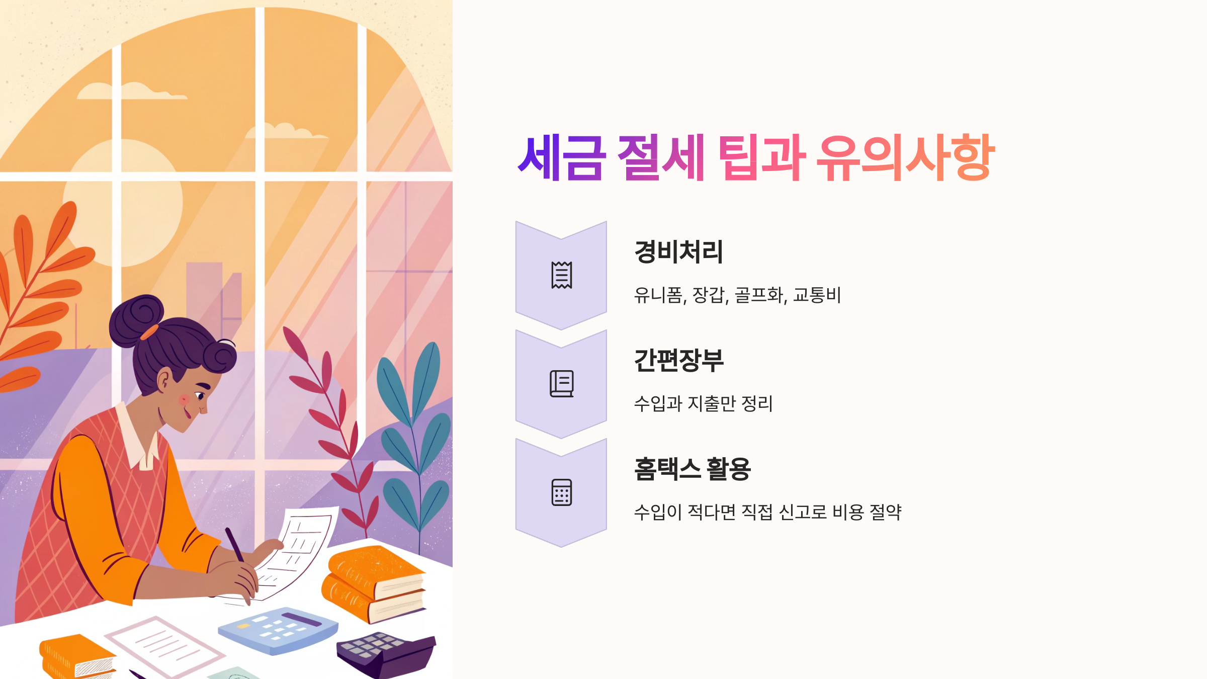💸 세금 절세 팁과 유의사항