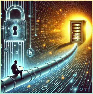 DOT의 원리를 추상적으로 나타내는 이미지.