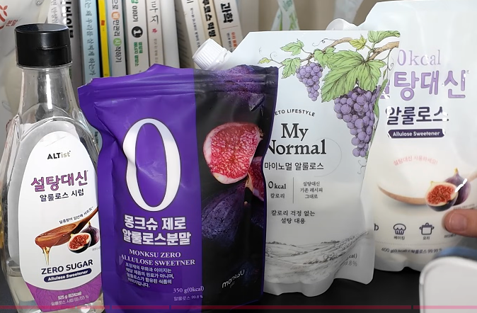 설탕 대체재의 건강한 식단