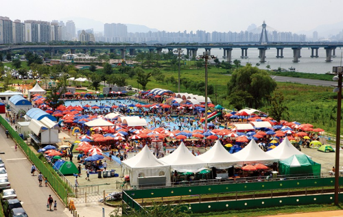 광나루 수영장 이미지