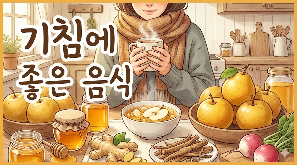 기침에 좋은 음식