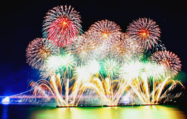 부산 광안리 불꽃축제 불꽃명당