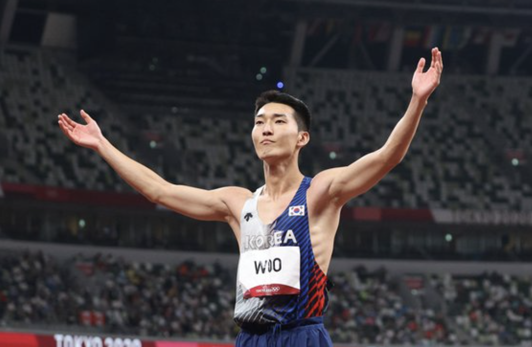 우상혁 육상 남자 높이뛰기 결승전 중계&amp;#44; 인스타그램