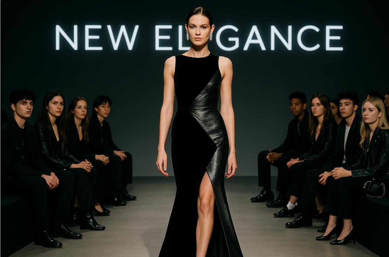 지방시가 새롭게 정의한 ‘우아함’의 개념을 표현한 패션쇼 장면