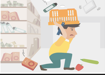 지진 발생시 행동요령 : 지진대비,상황별,장소별 주의사항