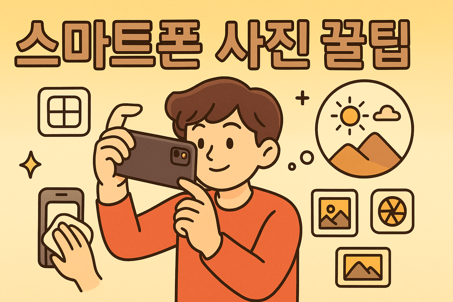 초보를 위한 스마트폰 사진 촬영 꿀팁