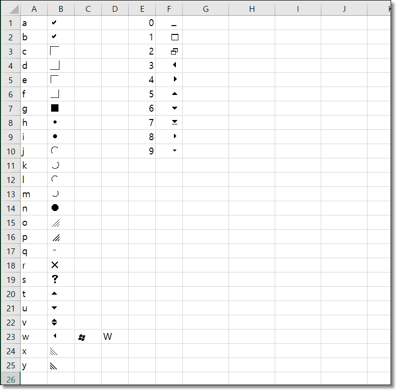 엑셀-체크표시-넣기