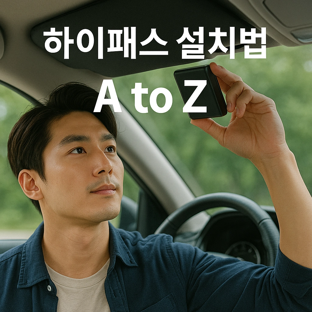 하이패스 설치법과 차량 연동 가이드