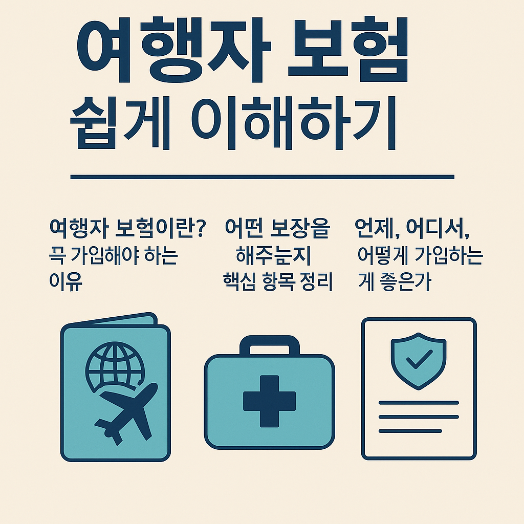 여행자 보험 관련된 사진