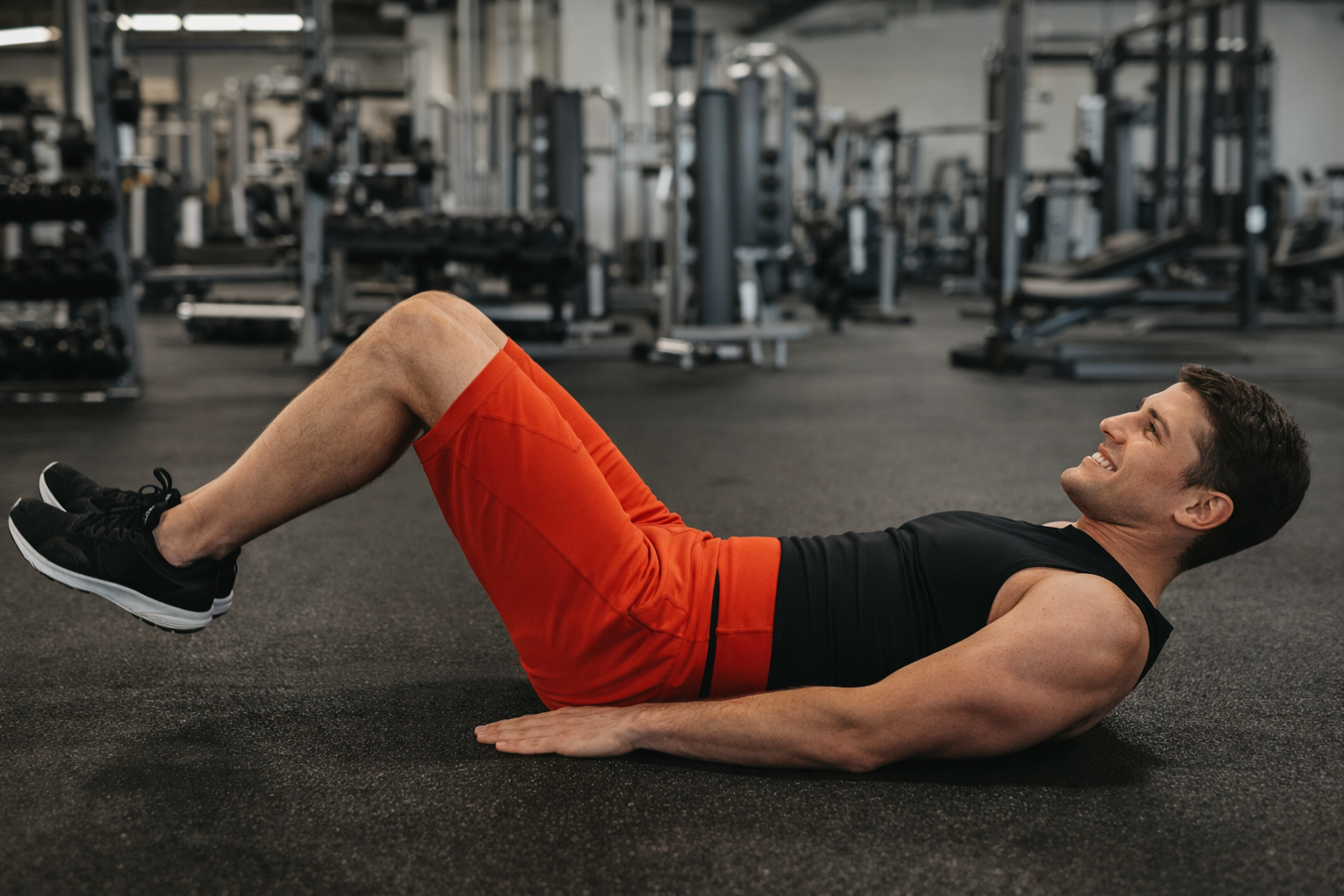 레그레이즈 이완 구간 복근 긴장 유지