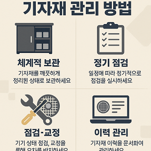 반도체 전문 기자재 관리 방법 관련 사진