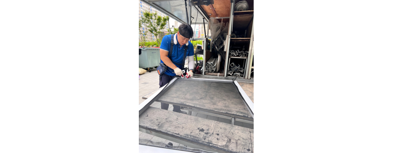 청주 흥덕구 방충망