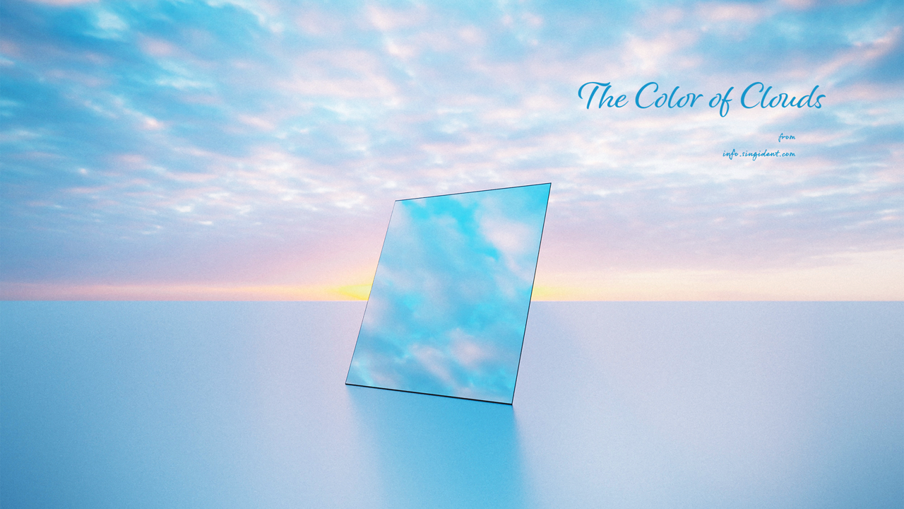 09 구름과 거울 C - The Color of Clouds 구름배경화면