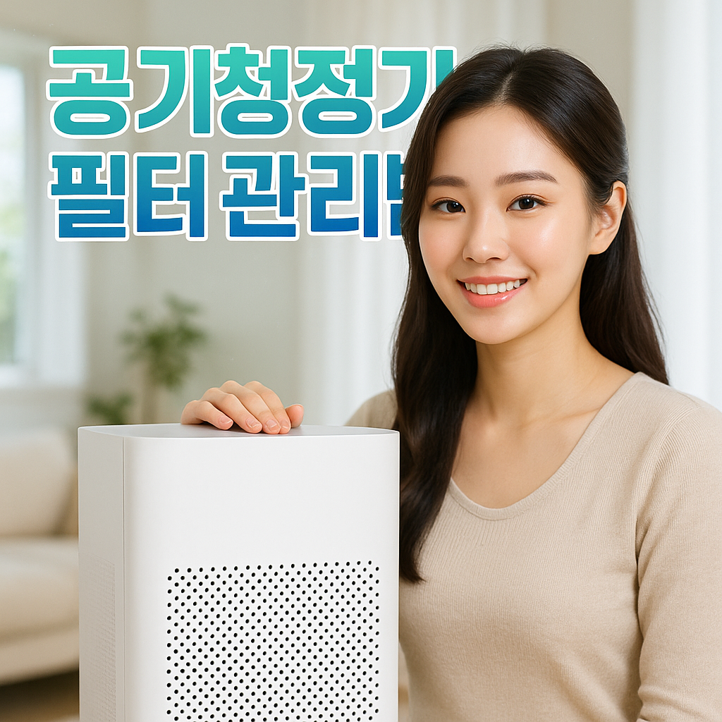 공기청정기 필터 관리법 2025년 가이드