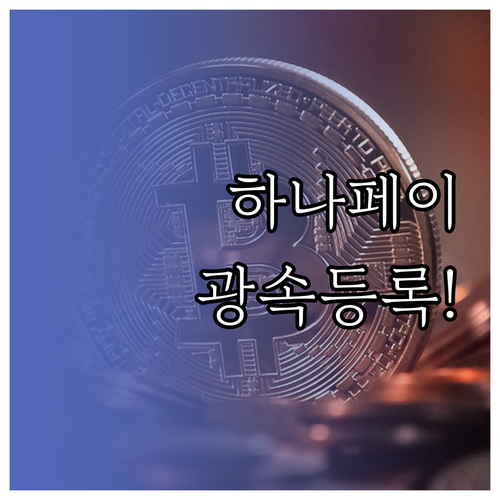 하나페이 앱 다운로드와 본인 인증 카..
