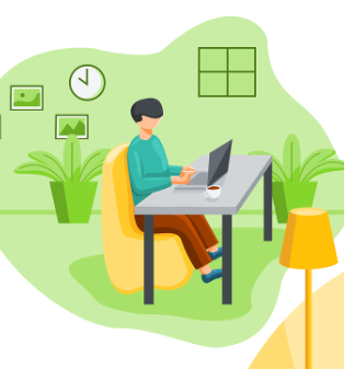 블로그 관리하는 이미지