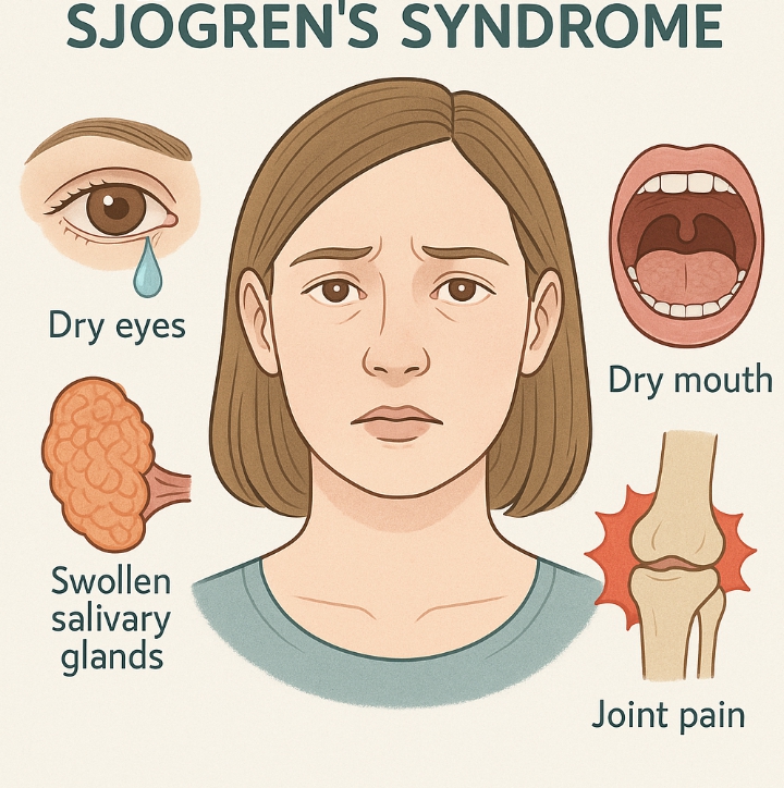 쇼그렌증후군 관련 자료 사진