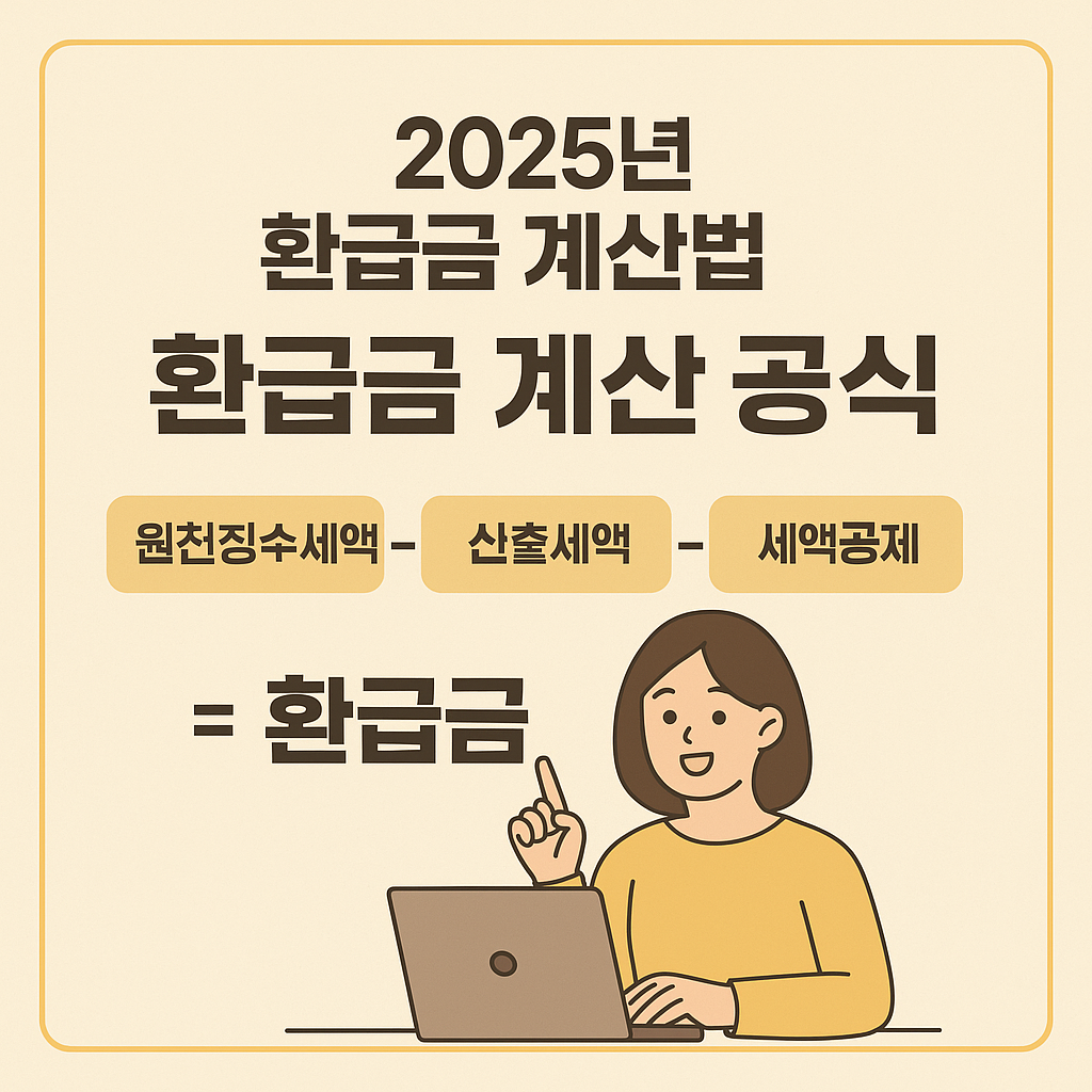 환급금 계산의 기본 구조 이해