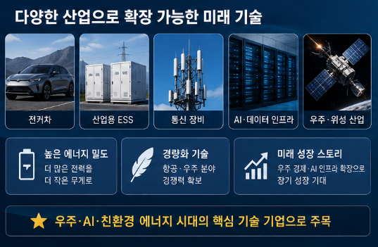 솔리디언 테크놀로지 우주 달 탐사 배터리 공개 진짜이유 완벽정리4