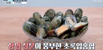 초록입홍합 섭취량 칼로리_11