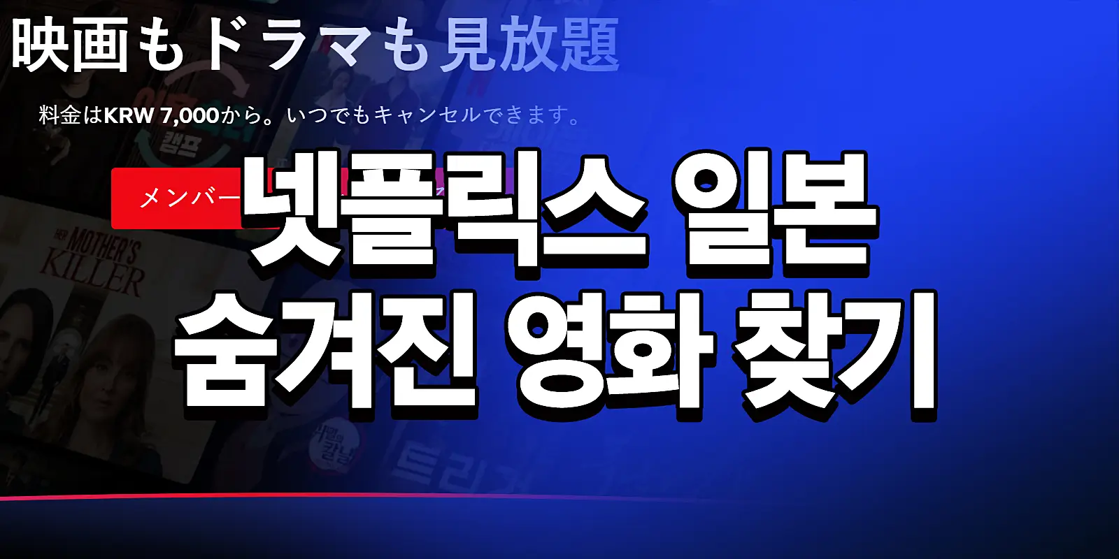 넷플릭스 일본 드라마 코드