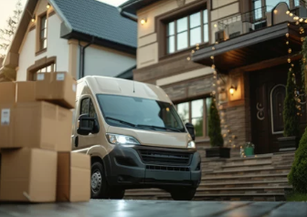 용달이사하는 모습